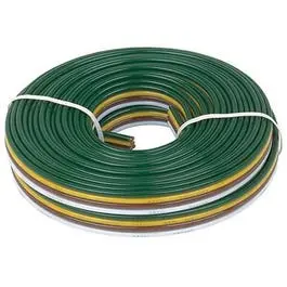 25-Foot 16-Gauge 4-Conductor Flat Trailer Wiring Cable