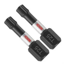 #25 Torx Impact-Tough Insert Bit – 1-Inch, 2-Piece Pack