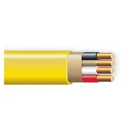 250-Foot 12/3 Copper Romex NM-B Cable with Ground