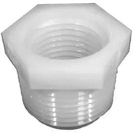 3/4-Inch to 1/2-Inch Nylon Hex Reducing Bushing