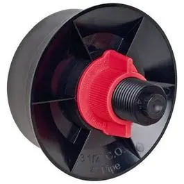 3.5-Inch Female Cleanout Test Plug for Plumbing Systems