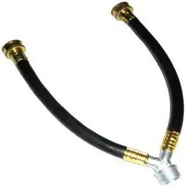 3/8 in Water Mixer Wye Fitting – Dual-Outlet Hose Adapter