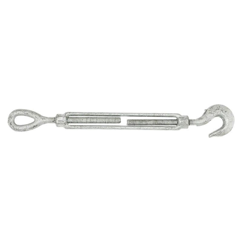 3/8-Inch by 6-Inch Galvanized Hook-and-Eye Turnbuckle – National Hardware