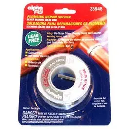 3-Ounce Lead-Free Plumbing Solder – 0.125-Inch Diameter