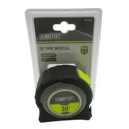 30-Foot Tape Measure – Heavy-Duty Blade, 1-3/16-Inch Width