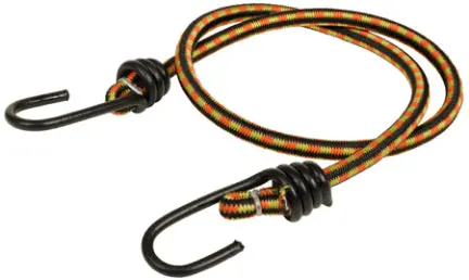 30-Inch Bulk Bungee Cord – Durable Elastic Rope with Hook Ends