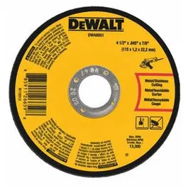 4.5-Inch Metal Cutting Abrasive Wheel – 0.045-Inch Thick