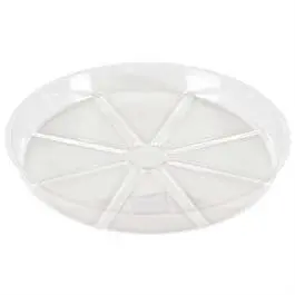 4-Inch Clear Plastic Plant Saucer