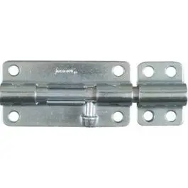 4-Inch Heavy-Duty Zinc Barrel Bolt for Interior Doors