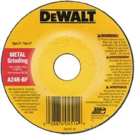 4-Inch Metal Grinding Wheel for Angle Grinders