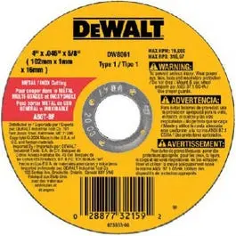 4-Inch Thin-Cut Metal Cutting Disc for Grinding Tools