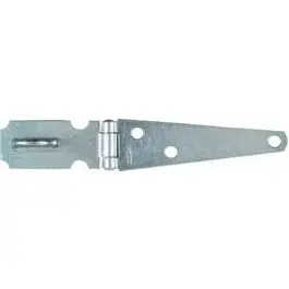 4-Inch Zinc-Plated Hinge Hasp