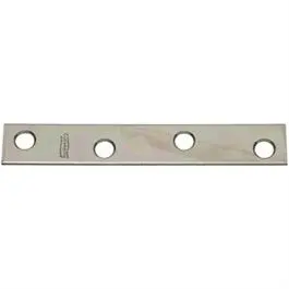 4-Pack 4-Inch by 5/8-Inch Zinc Mending Plates