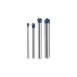 4-Piece Natural Stone Tile Bit Set – Assorted Sizes for Drilling