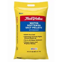 40-Lb Water Softening Salt Pellets with Resin Guard