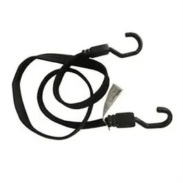 45-Inch Flat Elastic Bungee Cord with Hooks