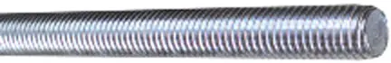 5/8″-11 UNC Zinc-Plated All-Thread Rod: 12″ Length