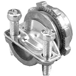 5-Pack of 3/4-Inch Clamp Connectors for Flexible Tubing or Hose Installation