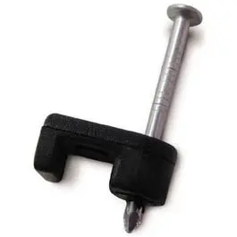 50-Pack 1/4-Inch Coaxial Cable Staples – For RG6/RG59 Installation