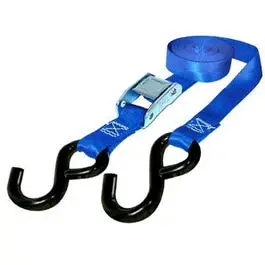 6-Foot Cam Buckle Tie-Down Straps (4-Pack) for Quick Securing