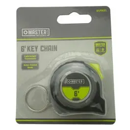 6-Foot Keychain Tape Measure
