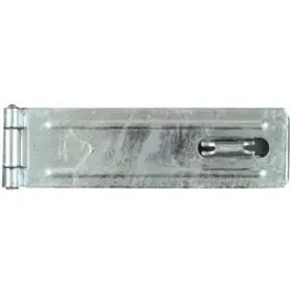 6-Inch Heavy-Duty Galvanized Safety Hasp