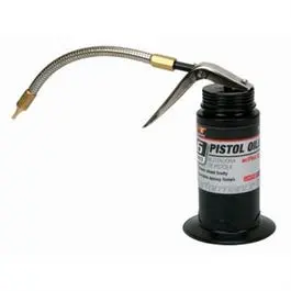 6-Ounce Pistol-Grip Oiler with Flexible Hose