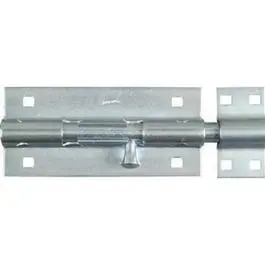 8-Inch Heavy-Duty Zinc-Plated Door Barrel Bolt