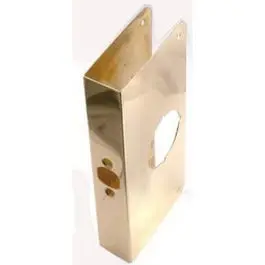 9-Inch Brass Door Reinforcer – 1.375-Inch Thickness