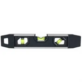 9-Inch Magnetic Aluminum Torpedo Level – Compact & Reliable