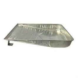 9-Inch Shallow Metal Paint Tray – Lightweight Aluminum Design