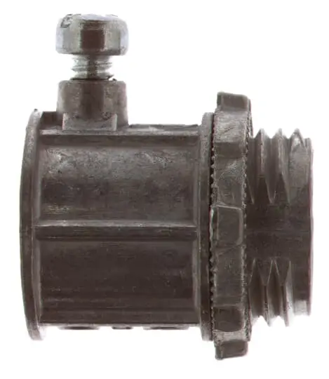 ABB Die-Cast EMT Straight Set-Screw Connector (Uninsulated)