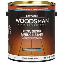 Acrylic Semi-Transparent Exterior Stain – Neutral Base, 1-Gallon