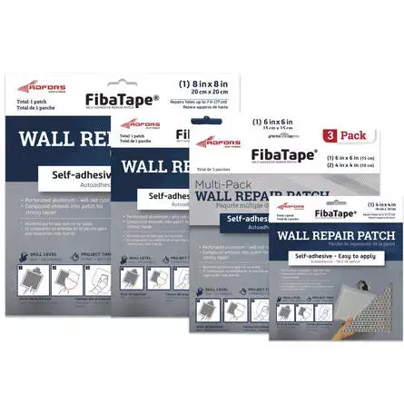 Adfors FibaTape Wall & Ceiling Repair Mesh Patch – Self-Adhesive