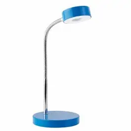 Adjustable LED Desk Lamp – Cool Blue Light with Multiple Brightness Levels