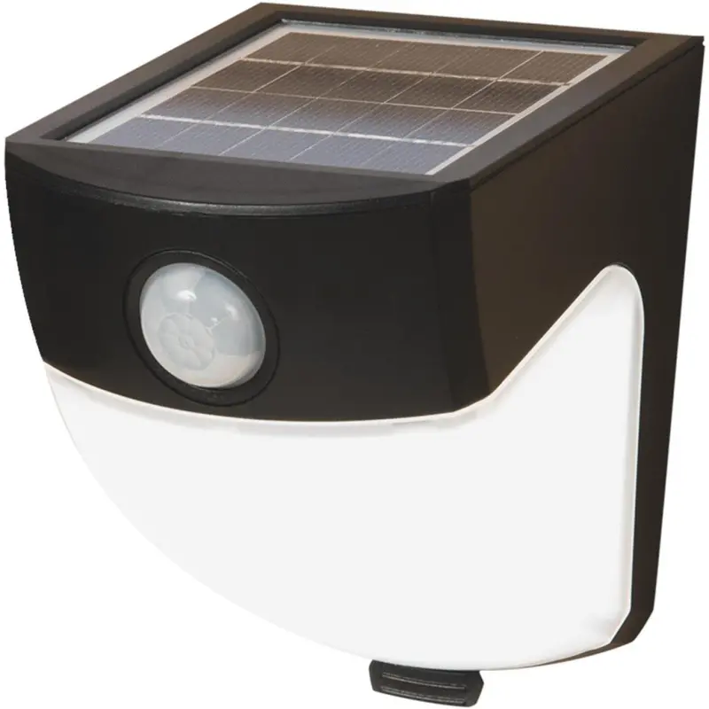 All-Pro Black Motion-Activated Dusk-to-Dawn LED Floodlight Fixture