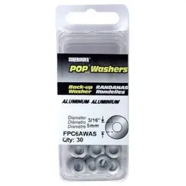 Aluminum Backup Plate for 3/16″ Rivets – 30-Piece Set