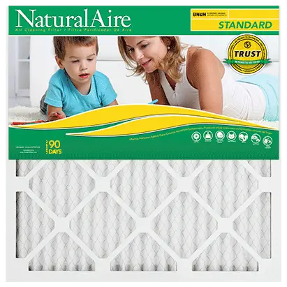 American Air Filter NaturalAire Pleated HVAC Air Filter – Standard Size