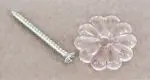 American Hardware Rosette Button – Decorative Cabinet or Door Accent