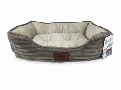 American Kennel Club Cozy Plush Dog Bed for Small to Medium Breeds