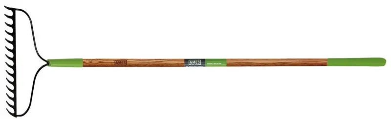 AMES 16-Tine Welded Bow Rake for Lawn and Garden