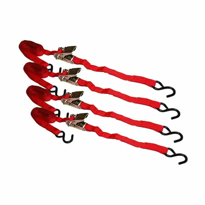 Ancra Heavy-Duty S-Hook Ratchet Tie-Down Strap