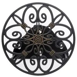Antique Patina Wall-Mount Hose Reel – Holds 125 ft of Standard Garden Hose