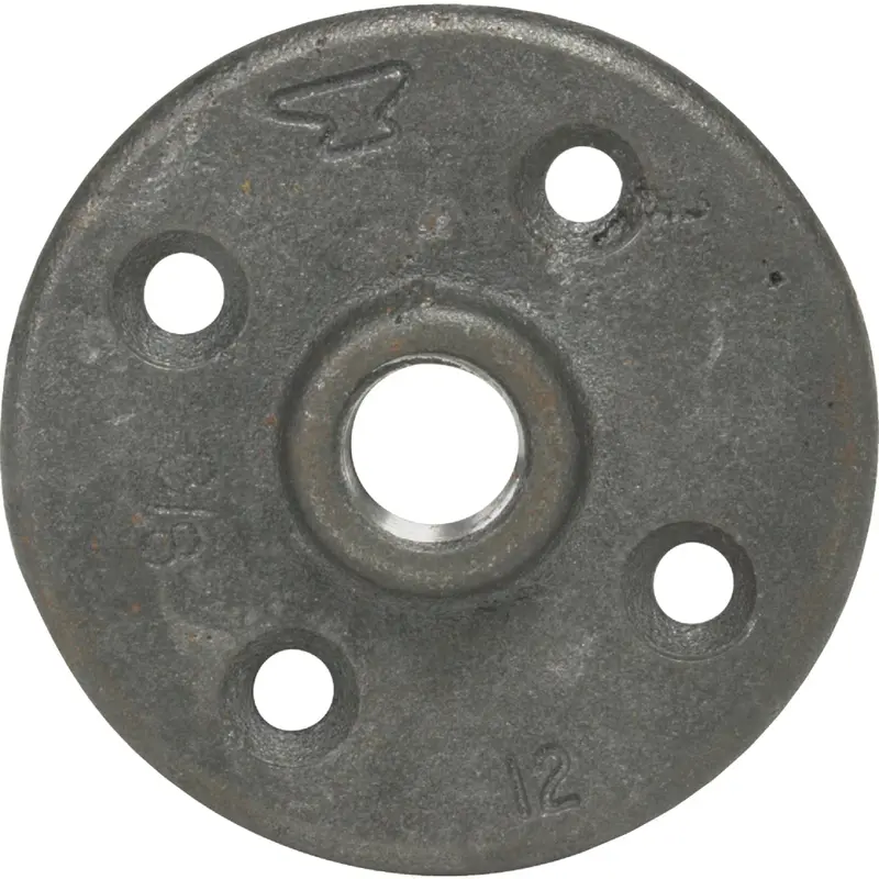 Anvil 3/8-Inch x 2-1/2-Inch Black Iron Floor Flange