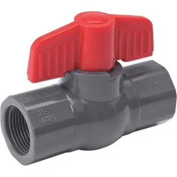 Anvil/Mueller 1/2-Inch S80 PVC Ball Valve (Model 107-103)