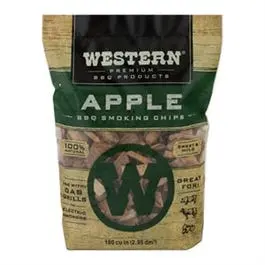 Apple Wood Grill Smoking Chips – 180 Cubic Inches
