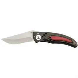Avenger Tactical Pocket Knife – Black Frostwood Handle, 3.5″ Blade