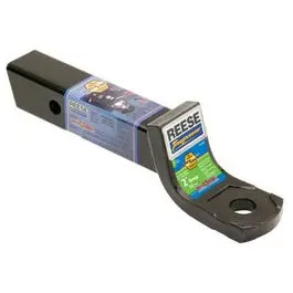Ball Mount Bar with 2-Inch Drop for Trailer Hitches
