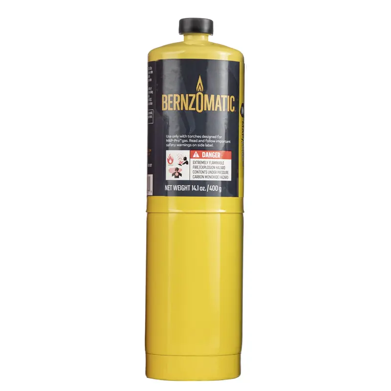 Bernzomatic MAP-Pro Hand Torch Cylinder – 14.1 oz Propane Alternative Fuel