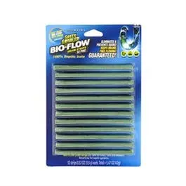 Bio Flow Drain Deodorizing Strips – 12-Count Pack